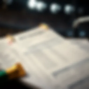 Insight into Betting Strategies A strategic bet slip highlighting betting strategies