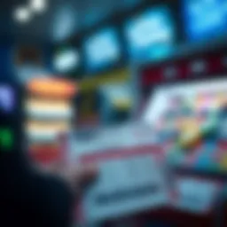 Illustration of lottery ticket mechanics