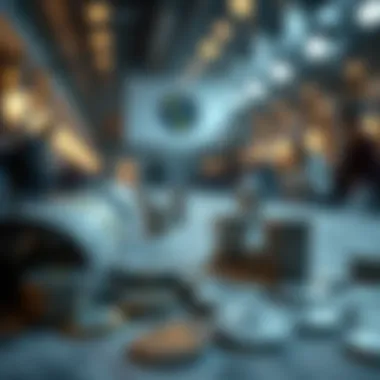 Artistic Financial Goals An artistic depiction of personal financial goals and achievements.